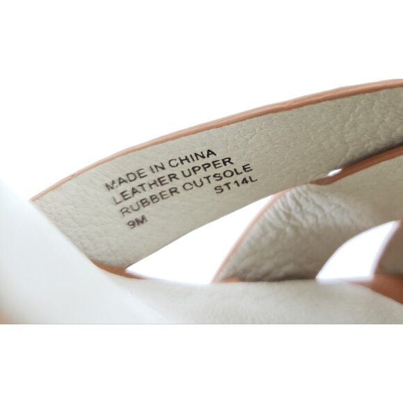 Michael Kors Somerly Womens Wedge Espadrille Tan Leather Size 9 M - Picture 6 of 11